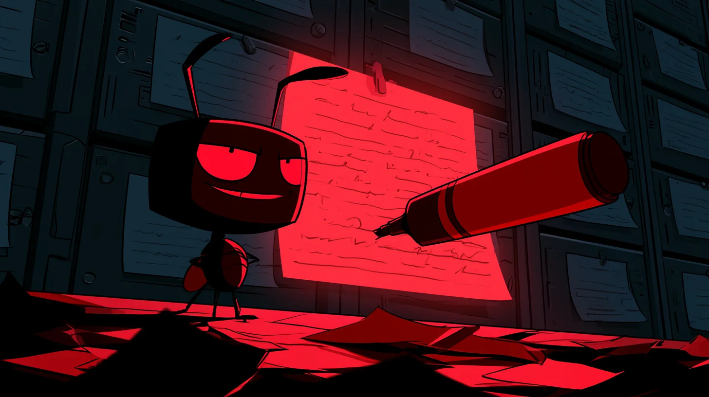 A bug rewriting the shared sticky note